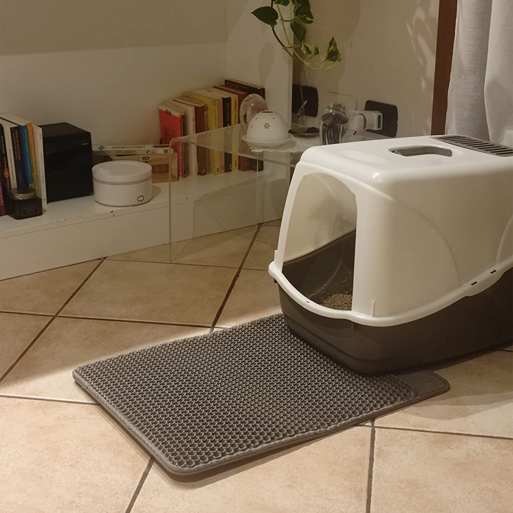 Dağınık Olmayan Kedi Kumu Paspası